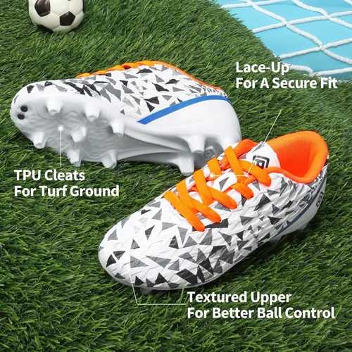 Miniatura 2 de DREAM PAIRS Tacos de fútbol para niños y niñas