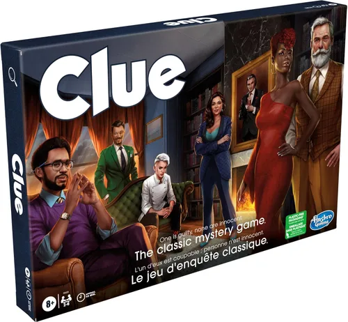 Miniatura 2 de Cluedo - Juego de mesa para niños de 8 años en adelante, clásico reinventado para 2-6 jugadores, juegos misteriosos de detectives, tiempo en familia