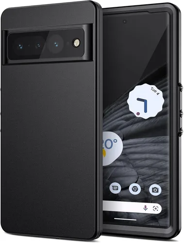 Miniatura 13 de Lanhiem Funda para Google Pixel 6, impermeable IP68 a prueba de polvo con protector de pantalla integrado, funda protectora de cuerpo completo