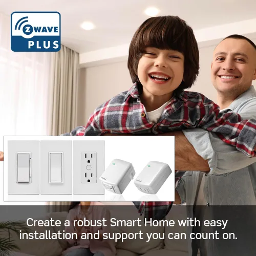 Miniatura 7 de Leviton Decora Smart Dimmer Z-Wave Serie 800, ZW6HD-1RW, Blanco