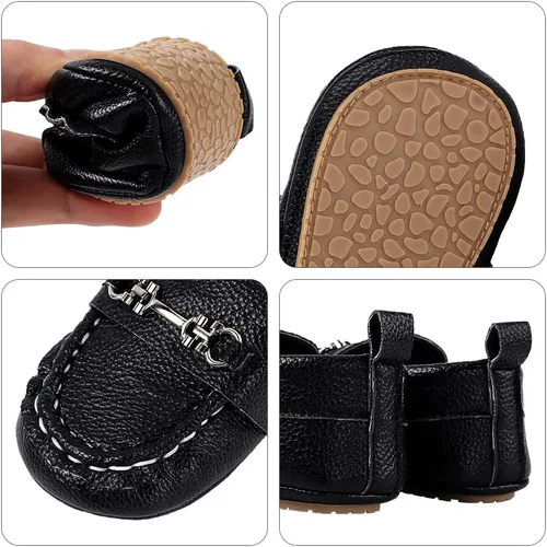 Miniatura 3 de Oxfords sólidos para niños recién nacidos