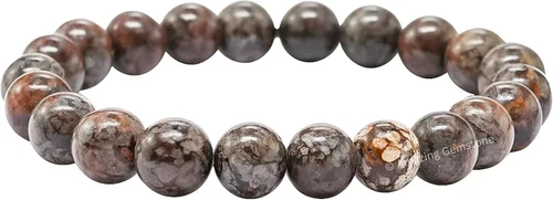 Miniatura 417 de Amazing Gemstone Pulsera de cristal para mujeres y hombres, pulsera de cristal curativo de protección, pulsera elástica con cuentas de piedras