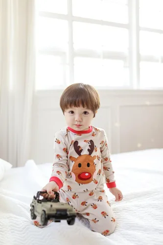 Miniatura 110 de VAENAIT BABY Infant Toddler Kids Adult Couple Family Matching Women Men Christmas Pjs Xmas Holiday Buffalo Plaid Pajama Set