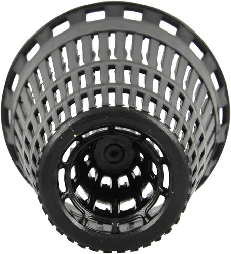Miniatura 5 de Danco (10739P) Cestas de repuesto para trampa de ducha independiente, prevención de obstrucciones de drenaje de cabello, paquete de 6, color negro