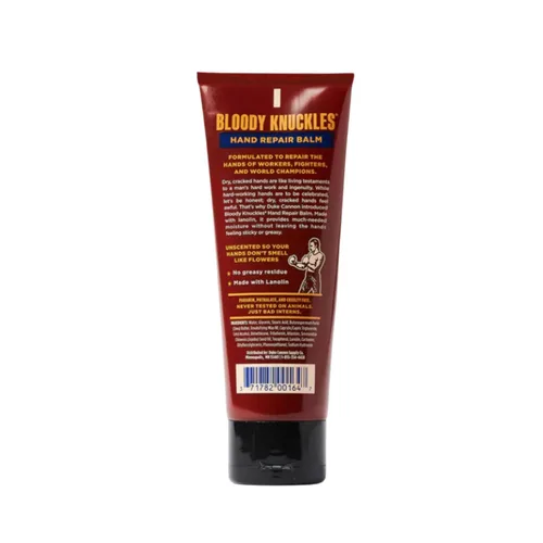 Miniatura 7 de Duke Cannon Bloody Knuckles - Bálsamo reparador de manos, crema hidratante sin perfume, fórmula de lanolina no grasa para manos secas y agrietadas