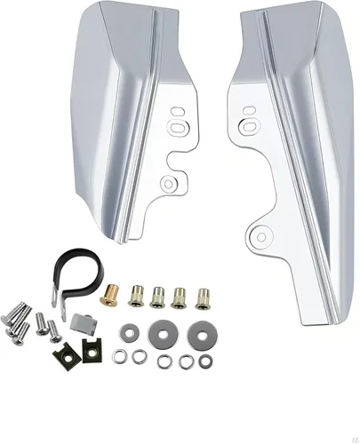Miniatura 9 de Deflectores de aire de marco medio compatibles con Harley Touring Electra Street Glide Road King 2001-2008, kit de moldura de escudo térmico