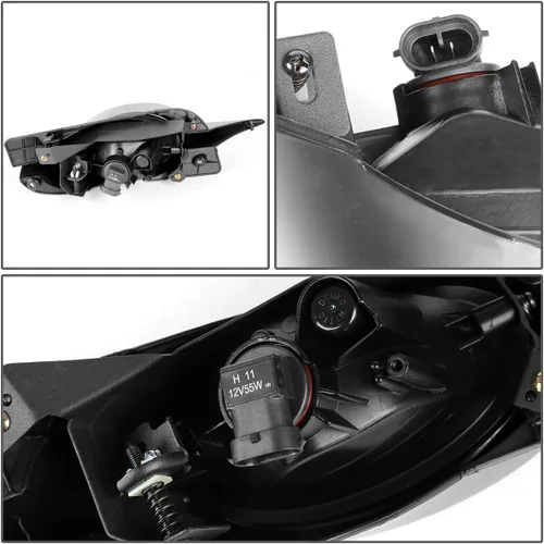 Miniatura 4 de DNA MOTORING FL-ZTL-126-SM - Luz antiniebla para parachoques delantero y lado del pasajero, mejora la visibilidad
