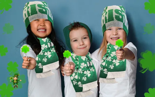 Miniatura 8 de Día de San Patricio 25 paletas de trébol verde, chupones de dulces de trébol, recuerdo de fiesta, envueltas individualmente (paquete de 25) sabor