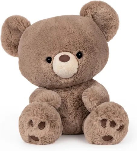 Miniatura 9 de GUND Oso de peluche Kai, animal de peluche prémium para edades de 1 año en adelante, vainilla/crema, 12 pulgadas