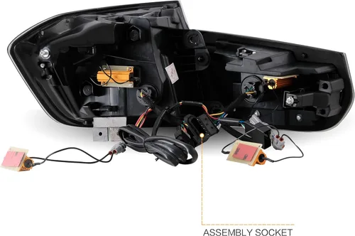 Miniatura 8 de VLAND Conjunto de luces traseras OLED para BMW M3 / Serie 3 F30 F35 F80 Sedan 6ª generación 2012-2018, lámpara trasera mejorada con escamas de 13-18