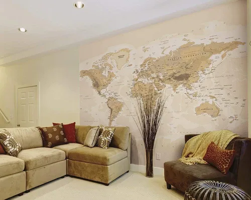 Miniatura 2 de OhPopsi WALS0242 Mural de pared Sepia World