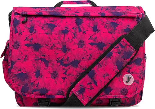 J World New York Thomas - Bolsa tipo mensajero para computadora portátil para mujeres y hombres. Bolsa para computadora infantil