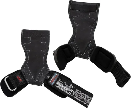 Miniatura 5 de Lifting Grips PRO Guantes de Peso de Servicio Pesado Correas de Barra de Gimnásticos Alternativa a Ganchos de Potencia Peso Muerto Muñequera