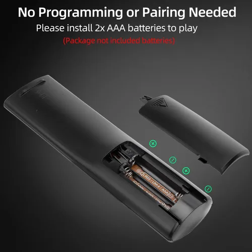 Miniatura 5 de Paquete de 2 para mando a distancia de LG Smart TV de reemplazo, compatible con todos los Smart TV LG LED/LCD/OLED/QNED/UHD (AKB76040302)