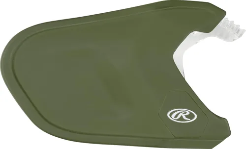 Miniatura 7 de Rawlings Protector facial de ajuste MACH Pieza de extensión ajustable Se adapta a cascos de la serie Mach Mate Opciones LHB y RHB Negro