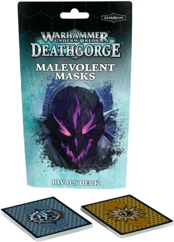 Miniatura 2 de Warhammer UNDERWORLDS - Máscara MALEVOLENT Rivals Deck