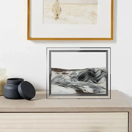 Miniatura 2 de Imagen de arte de arena en movimiento Mar Profundo Dinámico 8D Paisajes de arena Imágenes en movimiento Oficina Escritorio Arte Decoración Juguetes
