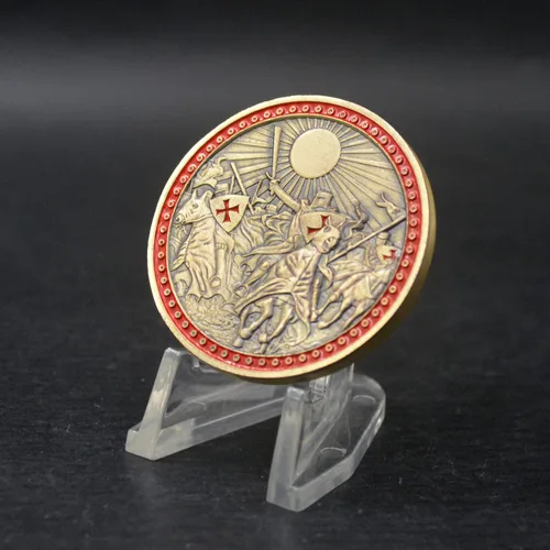 Miniatura 2 de Moneda de Armadura de Dios de los Caballeros Templarios