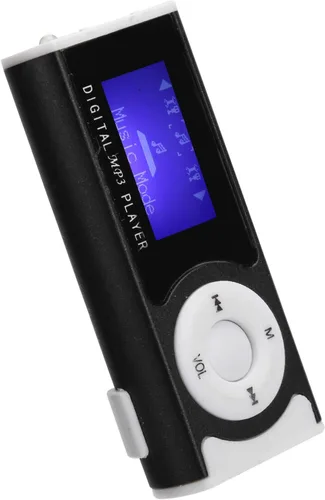 Miniatura 8 de Reproductor de MP3, soporte para reproductor de música 16 GB, tarjeta de extensión LCD, reproductor de música digital portátil con cable USB