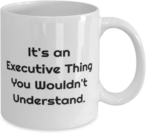 Miniatura 2 de New Executive 11oz 15oz Mug, It's an Executive Thing You Wouldn't Understand, Present For Coworkers, Nice Gifts From Boss, Gratitude, Thankful