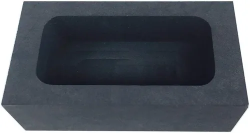 Miniatura 10 de Molde de lingote de grafito de oro y plata para fundir refinación de fundición (4.4 lbs)