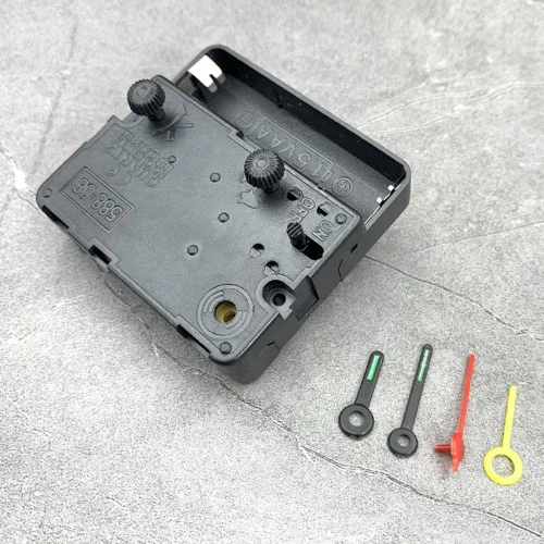 Miniatura 3 de SaiDian 1 unids cuarzo reloj despertador movimiento reloj reemplazo mecanismo reparación piezas DIY 588-08 con hora/minuto/segundo manos