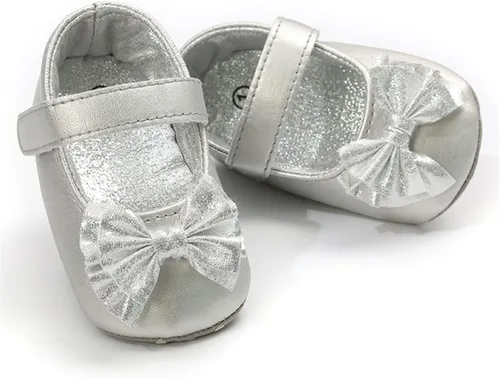 Miniatura 3 de Timatego Zapatos planos Mary Jane para bebé, suela suave, antideslizantes, para bebés, primeros pasos, boda, vestido de princesa, zapatos de cuna