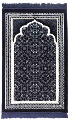 Miniatura 5 de Modefa Alfombra de oración islámica turca, alfombra de terciopelo suave Janamaz para orar, cómoda alfombra de oración musulmana para hombres