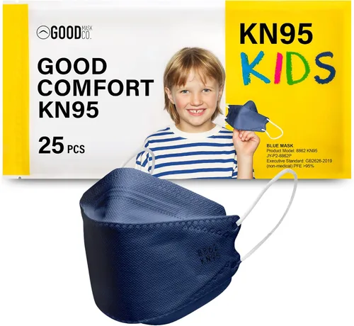Miniatura 8 de Good Mask Co. Good Comfort KN95 Face Mask, Disposable KN95 Face Mask, Folding, Comfortable Face Masks, Bulk Face Masks