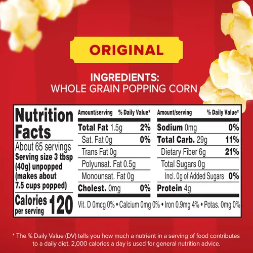 Miniatura 2 de Envase de grano para palomitas de maíz de Orville Redenbacher (original)