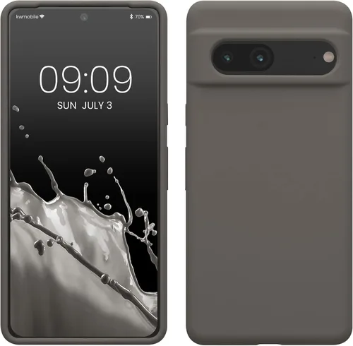 Miniatura 46 de kwmobile Funda compatible con Google Pixel 7 - Funda de silicona TPU con acabado suave - Piedra antigua