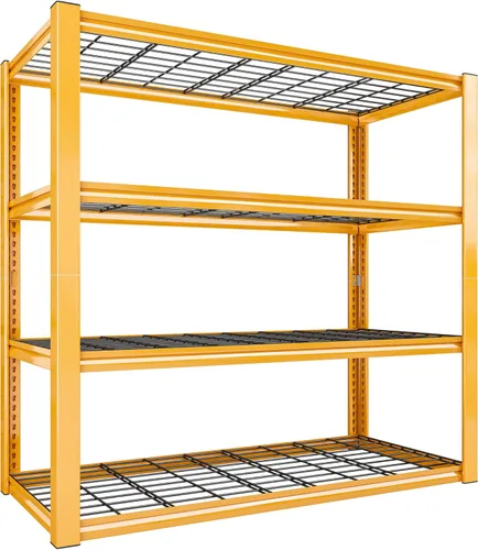 REIBII Estantería de garaje adecuada para estética de garaje, 40 pulgadas de ancho x 19.7 pulgadas de profundidad x 59.9 pulgadas de alto, carga de
