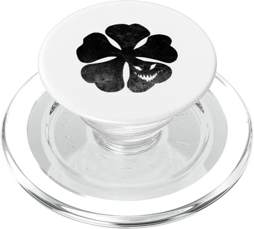 Miniatura 8 de PopSockets de trébol negro estándar PopGrip