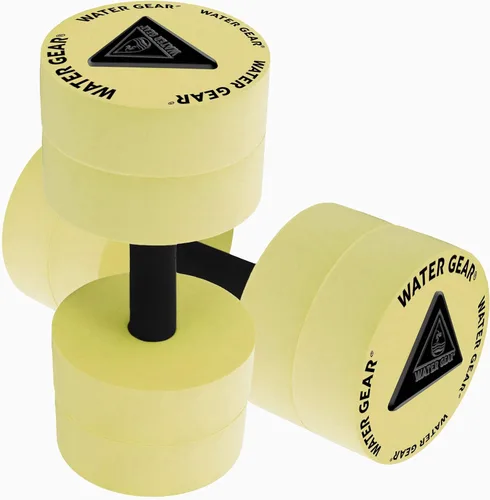 Water Gear Campanas de resistencia - Fitness acuático y ejercicio de piscina - Entrenamiento intenso sin estrés adicional - Fácil en las Amarillo