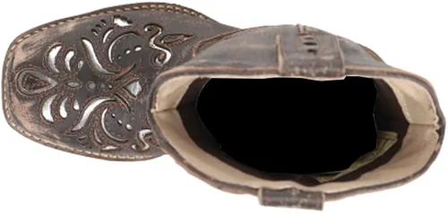 Miniatura 4 de Roper Belle - Botas vaqueras con punta cuadrada (bebéniño pequeño), Beige Bronceado