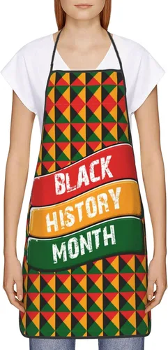 Miniatura 2 de I Am Black History Mes Delantal Ajustable Adulto Chef Cocina Babero Para Cocinar Hornear