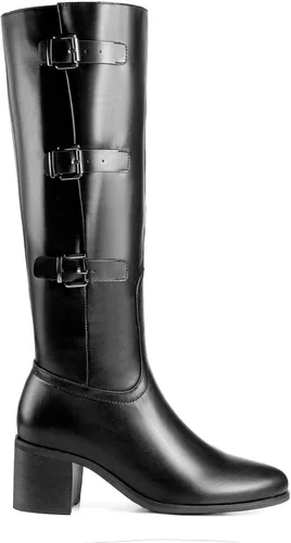 Miniatura 2 de ANN CREEK Botas de equitación con triple hebilla y diseño de moda 'Tarum' para mujer