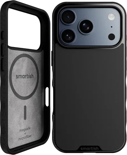 Miniatura 60 de Smartish® Funda delgada para iPhone 13 Pro - Gripmunk - [ligera + protectora] Funda de agarre fina - Black Tie Affair