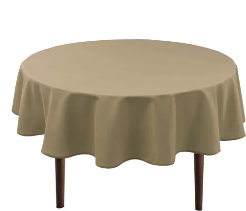 Miniatura 21 de Hiasan Mantel redondo de 30 pulgadas – Mantel de tela de poliéster impermeable resistente a las manchas a prueba de derrames, para comedor, cocina