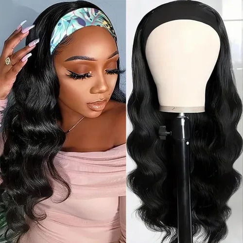 Miniatura 16 de SENSAIRUITE Peluca Rizada Ombré con Reflejos Rubio Miel Peluca con Diadema Cabello Humano 12 Pulgadas Onda Profunda Densidad 180% Pelucas