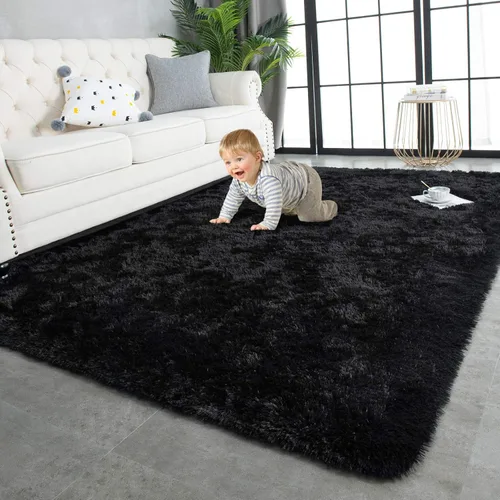 Miniatura 13 de TWINNIS - Alfombras muy suaves de pelo largo para interiores de 3 x 5 pies. Modernas alfombras de áreas de felpa para sala de estar, dormitorio