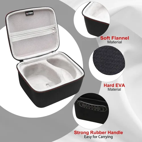Miniatura 3 de LTGEM - Funda compatible con Howard Leight Impact Sport Amplificación de sonido electrónica y gafas de seguridad, bolsa de almacenamiento