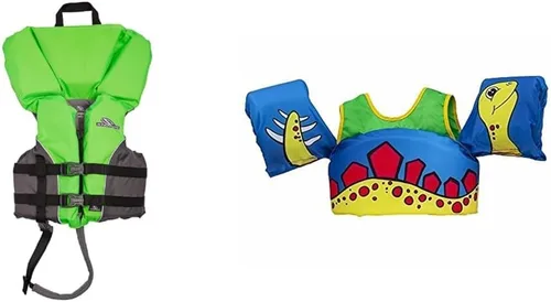 Miniatura 7 de Stearns Chaleco salvavidas para niños, aprobado por la USCG tipo II para piscina, playa, lago y navegación; cómodo chaleco salvavidas con flotación