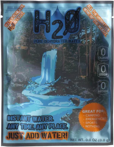 Miniatura 2 de Paquete de broma de agua deshidratada H2Zero Drink Mix Gag Gift (paquete de 4) Idea de regalo divertida de elefante blanco