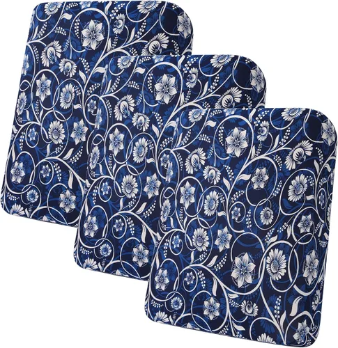 Miniatura 66 de hyha Fundas de cojín estampadas para sofá al aire libre, fundas florales lavables para muebles de patio, exteriores, funda de repuesto para asiento