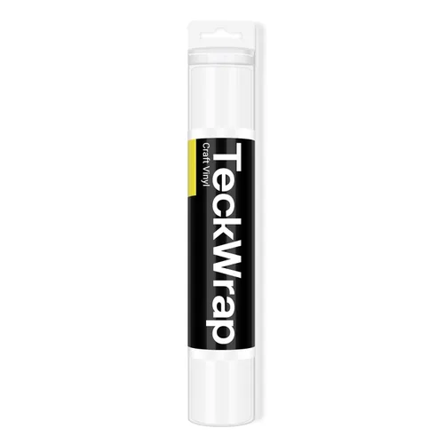 Miniatura 11 de TECKWRAP 001 Vinilo adhesivo permanente mate para proyectos de calcomanías de manualidades, 12 pulgadas x 10 pies, tinta negra mate Tinta mate negra