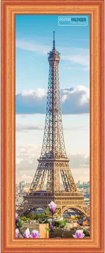 Miniatura 5 de Poster Palooza 4x10 Traditional Gold Complete Wood Picture Frame with UV Acrylic Plexiglass, Foam Board Backing & Hardware Included - 4x10 Inch Frame