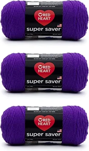 Miniatura 15 de Red Heart Hilo Super Saver, paquete de 3, estampado artístico, 3 unidades Estampado De Artista