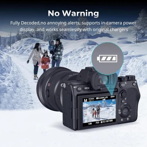 Miniatura 6 de SMALLRIG Batería LP-E6P, batería USB-C de 2520 mAh para Canon EOS R6V, R6 Mark III/II, R5 Mark II, C50, R5, R6, R7, 5D Mark II, 5D Mark Azul