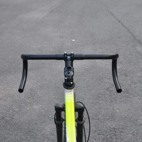 Miniatura 7 de Manillar de bicicleta Upanbike, manillar de caída, manillar curvo, aleación de aluminio de 25,4 mm y 31,8 mm para bicicleta de engranaje fijo